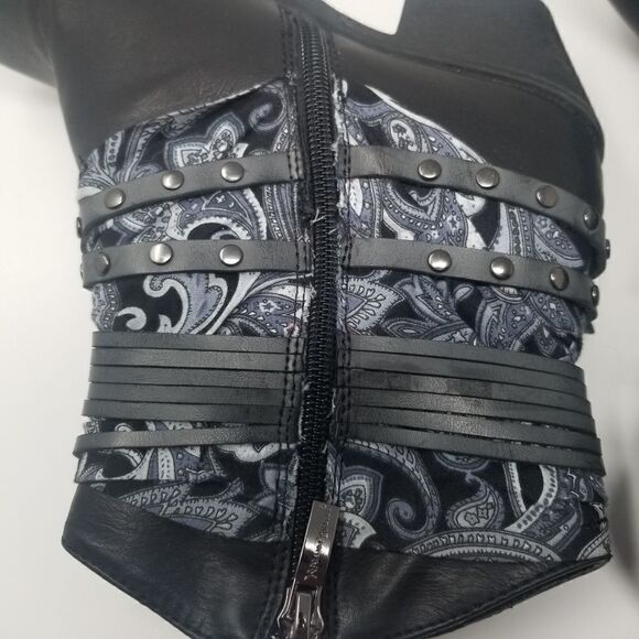 BLACK AND BLUE BREEZE ANKLE SIZE 5.5 - Picture 12 of 16